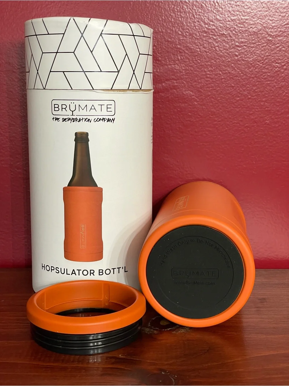 Hopsulator Bott'l Bottle Cooler - Clay Orange